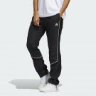 adidas Olympics BASKETBALL Podium Pant PANTS BLACK WOMENS XL GH8335 BLACK WHITE
