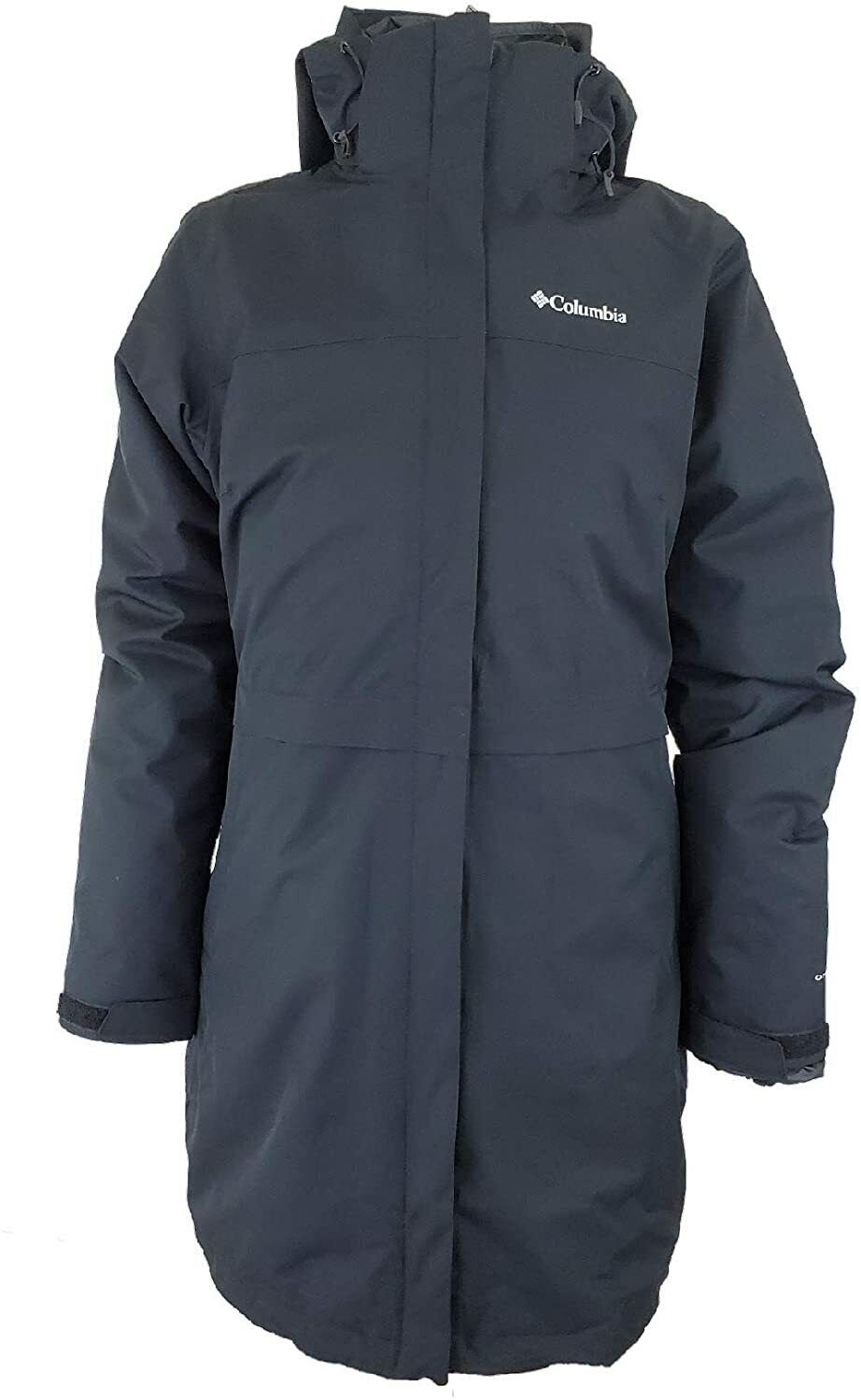 NEW Columbia Long Valley Interchange Insulated Waterproof Hooded Jacket BLACK M