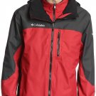 COLUMBIA CATEGORY FIVE 2.0 INTERCHANGE JACKET XXL RED BLACK