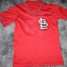ST LOUIS CARDINALS YOUTH JERSEY 7 8 MED #15 RED