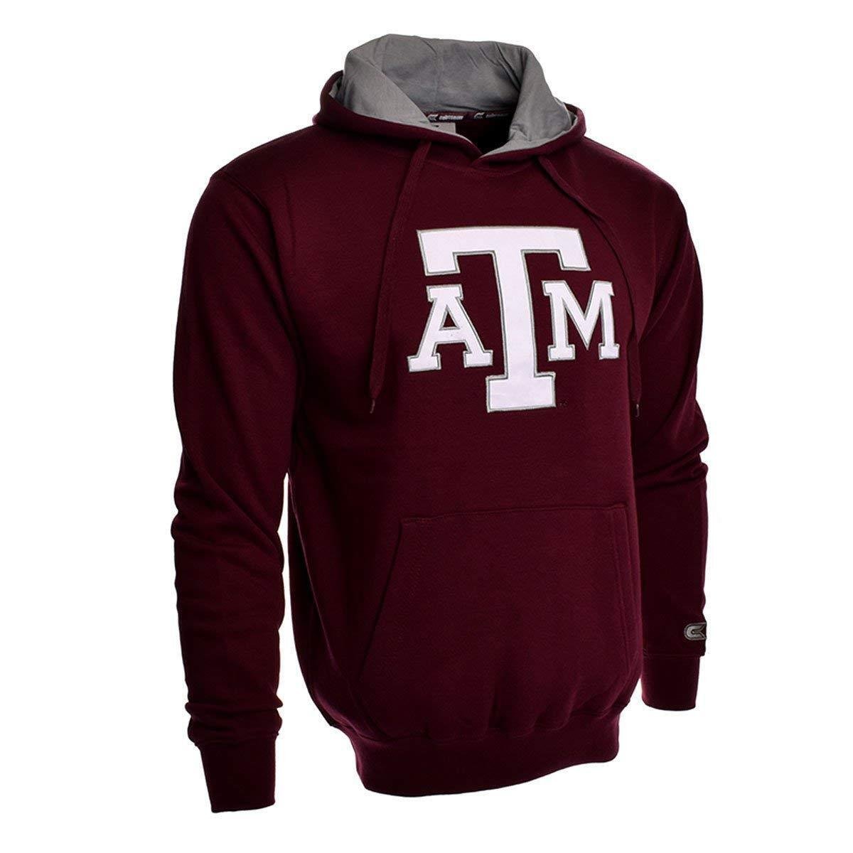 Texas A&M Aggies Zone II Pullover Hoodie (Maroon) Small S Hooded Sweatshirt