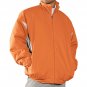 NEW BLANK Majestic Athletic Therma Base Premier Jacket ORANGE WHITE GIANTS XS