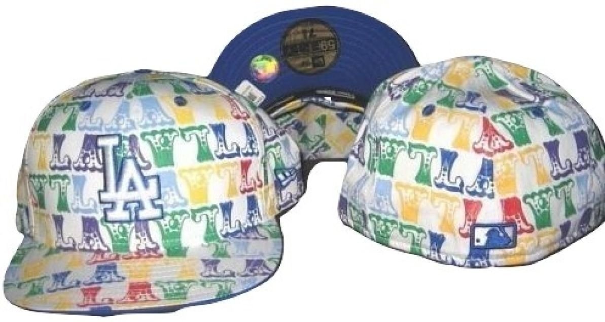NEW ERA LA DODGERS FITTED HAT CAP 7 BIG TOP CLOWN NWT