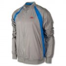 NIKE Men's Jordan AJ1 Muscle Wind Break BREAKER Jacket FZ GREY BLUE 558840 XXL