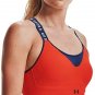 Under Armour Women's UA Infinity High Sports Bra 1351994 296 XS ORANGE BLUE