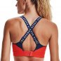 Under Armour Women's UA Infinity High Sports Bra 1351994 296 XS ORANGE BLUE