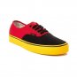 Vans Disney Authentic MICKEY RED YELLOW White Size 4 Mens Sneakers NIB new