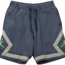 Nike Men's L LARGE Jordan Legacy Diamond Shorts French Terry Indigo Fog CW0803
