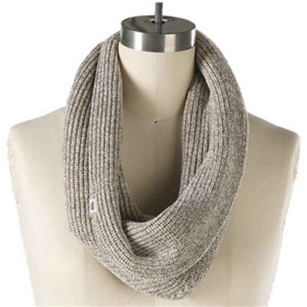 Vans Off The Wall Women's Viv Scarf - Grey Brown White One Size