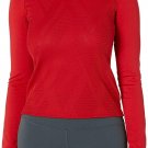 adidas Unisex-Child Quickset Long-Sleeve Jersey RED DP4352 GIRLS LARGE L NEW