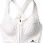 adidas Ultimate Bra (Plus Size) Women's WHITE FP7491 HIGH SUPPORT SPORTS BRAS