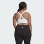 adidas Ultimate Bra (Plus Size) Women's WHITE FP7491 HIGH SUPPORT SPORTS BRAS