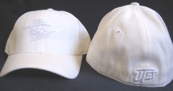 NEW UTEP MINERS FITTED 7 1/2 HAT CAP NCAA BASKETBALL WHITE