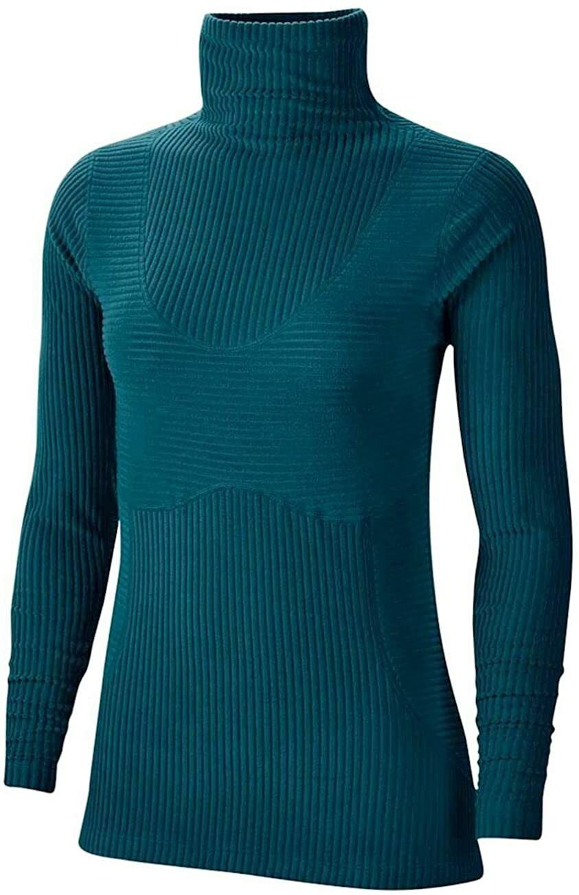 Nike Pro Hyperwarm Shirts Tops Womens Training Shirt VELOUR Top BV5558-661 TURQ