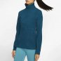 Nike Pro Hyperwarm Shirts Tops Womens Training Shirt VELOUR Top BV5558-661 TURQ