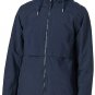 NEW Helly Hansen Evie Hooded Waterproof Rain Jacket Women's Navy Blue XS S M L
