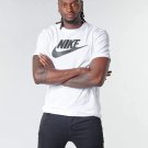 AUTHENTIC NIKE 100% COTTON NIKE FUTURA ICON WHITE T SHIRT BV0622-100 MENS MEDIUM