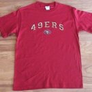 NEW SAN FRANCISCO 49ERS NFL T SHIRT M MED SEWN STITCHED