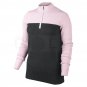 Nike Women's Heather Two Tone Sweater 542057 Wool Blend 1/2-Zip Mock Collar M MD