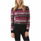 NEW VANS DARCA STRIPE PULLOVER SWEATER STRIPED SWEATSHIRT TOP WOMENS L LG LARGE