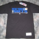 MAJESTIC NEW YORK METS T SHIRT MEDIUM M MED MLB NWT BLK