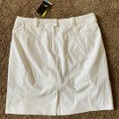 Nike 452941 100 Women's SZ SIZE 10 Golf SKORT SKIRT SHORTS White $75 NEW