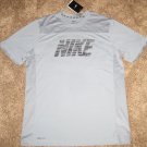 Nike Men's Hyperspeed Camo Short Sleeve Shirt Grey Black 624555 075