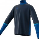 NEW Adidas Condivo 16 Youth Training Top S SMALL Navy-Blue S93550 CLIMACOOL