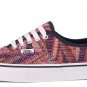 Vans AUTHENTIC WOVEN CHEVRON PINK TRUE WHITE MENS 3.5 Women's 5 Shoes SKATE NEW