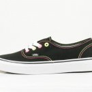VANS AUTHENTIC NEON BLACK PINK YELLOW kids sz 10.5 NEW NIB 15.5 cm GIRLS BOYS