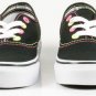 VANS AUTHENTIC NEON BLACK PINK YELLOW kids sz 10.5 NEW NIB 15.5 cm GIRLS BOYS