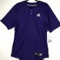 Adidas Mens Dk DIAMOND KING Elite 2BJ 2 Two Button Baseball Jersey PURPLE WHITE