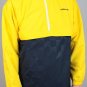 UMBRO PACKABLE HALF ZIP TRACK SMITHFIELD JACKET L LRG $70.00 60495U YELLOW BLUE