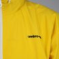 UMBRO PACKABLE HALF ZIP TRACK SMITHFIELD JACKET L LRG $70.00 60495U YELLOW BLUE