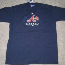 NEW ATLANTA BRAVES T SHIRT YOUTH LARGE 16 14 BASEBALL MAJESTIC