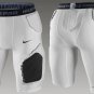 NIKE PRO COMBAT DEFLEX HARDPLATE COMPRESSION SHORTS 2XL FOOTBALL PADDED 336705