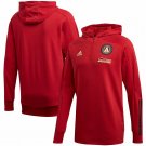Atlanta United FC adidas 2020 Travel Quarter-Zip Hoodie Jacket - Red L OR 2XL