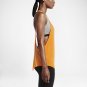 Nike 819397 ORANGE Womens XS Elevate Flow Tank Top Training Yoga Gym Loose Shirt