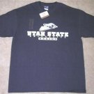 UTAH STATE AGGIES T SHIRT MEDIUM MED M BASKETBALL NWT NEW FOOTBALL LRG