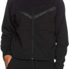 Nike Women's Tech Fleece Hoodie NEW AUTHENTIC BLACK CW4298-010 SMALL LARGE S L