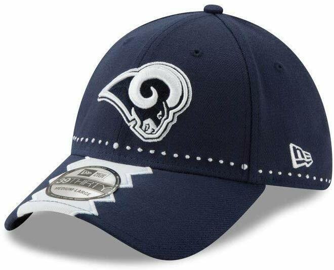 New Era Los Angeles Rams 2019 NFL Draft On-Stage Official 39THIRTY Flex Hat M/L