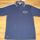 NIKE FIT DRY DRI BYU COUGARS COACHES POLO SHIRT S NEW SMALL NAVY