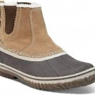 Eddie Bauer Women's Hunt Pac Slip-On PACK BROWN WHEAT WINTER WATERPROOF BOOTS
