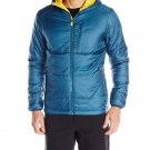 New Merrell Men's Hexcentric Hooded Puffer Jacket Legion Blue XL Xlarge