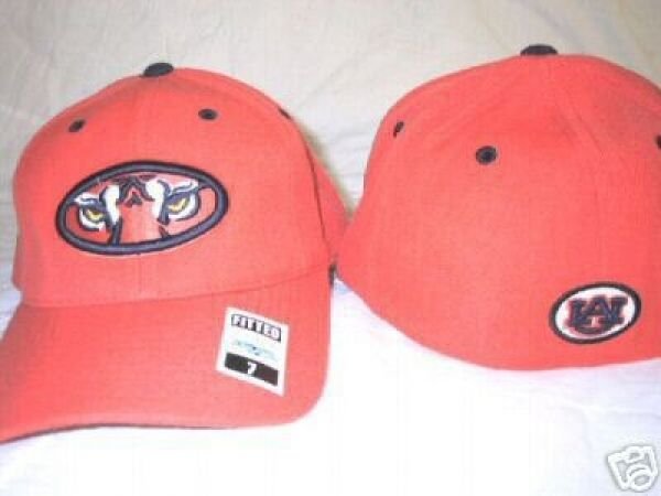 NEW AUBURN TIGERS HAT CAP 7 FITTED ALL WOOL AU