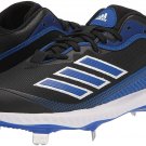 NEW Adidas ICON 6 BOUNCE Metal Baseball Cleats BLACK BLUE Men Size 8.5 13 FV9350