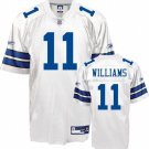 REEBOK DALLAS COWBOYS ROY WILLIAMS JERSEY WHITE L LARGE LRG WHITE
