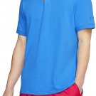 New The Nike Polo Mens Dri-Fit Shirt Blue At6111-435 NWT XL Standard Fit