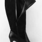 RALPH LAUREN BRYCE BLACK SUEDE/CALF LEATHER BOOTS KNEE HIGH NIB NEW $169 SZ 9.5