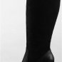 RALPH LAUREN BRYCE BLACK SUEDE/CALF LEATHER BOOTS KNEE HIGH NIB NEW $169 SZ 9.5